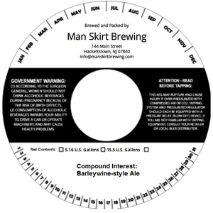 Compound Interest Barleywine-style Ale