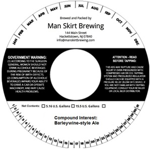 Compound Interest Barleywine-style Ale July 2016