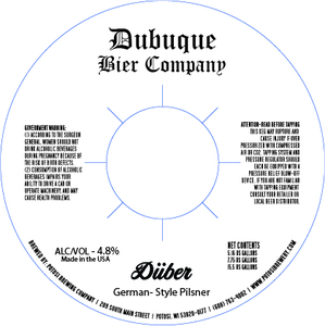 Dubuque Bier Company Duber