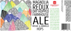 Urban Family Brewing Company Magnolia Redux July 2016