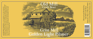 Old Mill Craft Beer Grist Mill Golden Light Pilsner