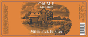 Old Mill Craft Beer Mill's Pick Pilsner