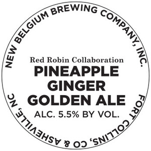 New Belgium Brewing Company, Inc. Pineapple Ginger Golden Ale