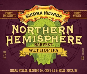 Sierra Nevada Northern Hemisphere Harvest July 2016