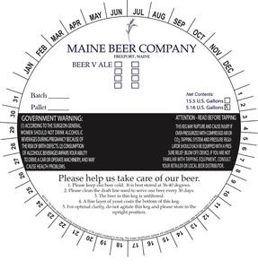 Maine Beer Company Beer V July 2016