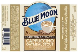 Blue Moon Cappuccino Oatmeal Stout July 2016