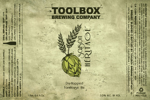 Toolbox Brewing Company Heritage July 2016