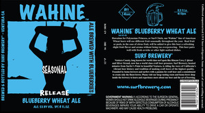 Wahine Blueberry Wheat Ale