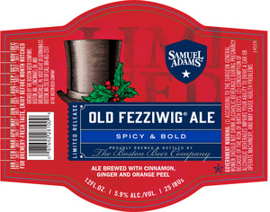 Samuel Adams Old Fezziwig Ale July 2016