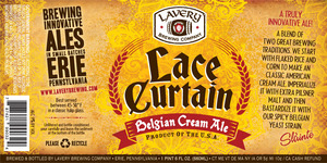 Lace Curtain Belgian Cream Ale July 2016