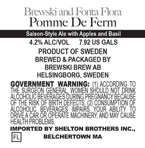 Brewski Pomme De Ferm