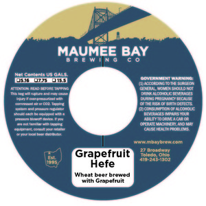 Maumee Bay Brewing Co Grapefruit Hefe