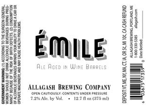 Allagash Brewing Company Emile