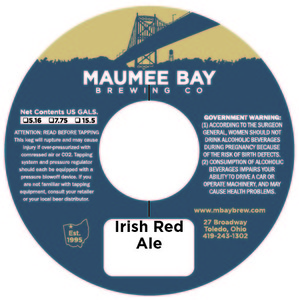 Maumee Bay Brewing Co Irish Red