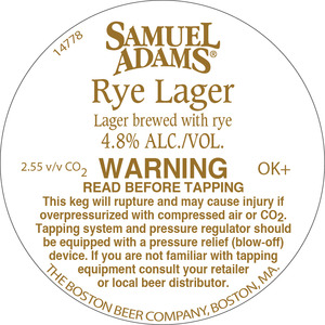 Samuel Adams Rye Lager