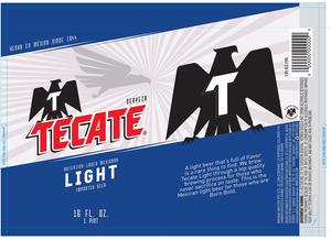 Tecate Light July 2016