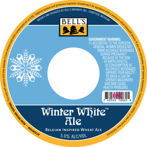 Bell's Winter White July 2016