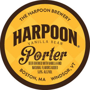 Harpoon Vanilla Bean July 2016