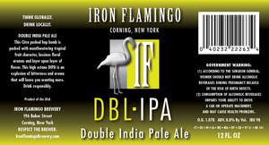Iron Flamingo Brewery Dbl IPA