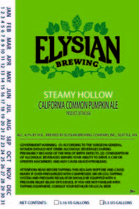 Elysian Brewing Company Steamy Hollow