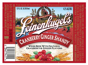 Leinenkugel's Cranberry Ginger Shandy July 2016