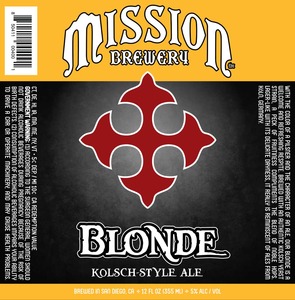 Mission Blonde Ale
