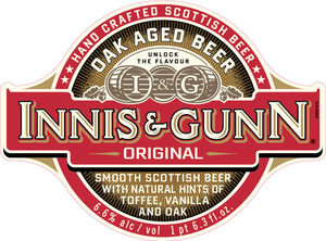 Innis & Gunn Original 660ml July 2016