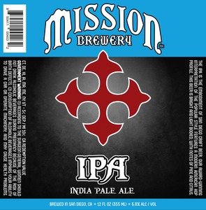 Mission IPA August 2016