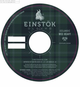 Einstok Icelandic Wee Heavy July 2016