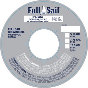 Full Sail IPApaya August 2016