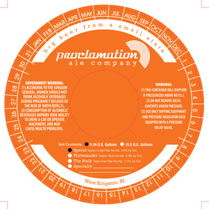 Proclamation Ale Company Sprout July 2016