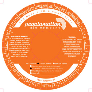 Proclamation Ale Company Flummox