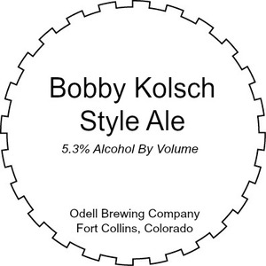 Odell Brewing Company Bobby