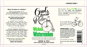 Owl's Brew Wicked Watermelon August 2016