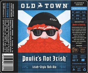 Old Town Paulie's Not Irish