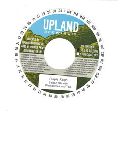 Upland Brewing Company Purple Reign