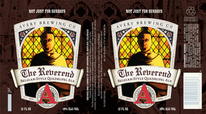 Avery Brewing Co. The Reverend Belgian-style Quadrupel