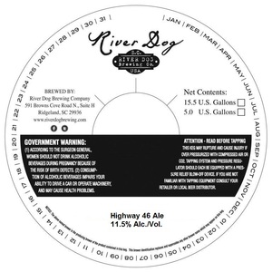 River Dog Brewing Company Highway 46 Ale