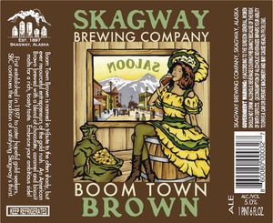 Skagway Brewing Co. Boom Town Brown Ale August 2016