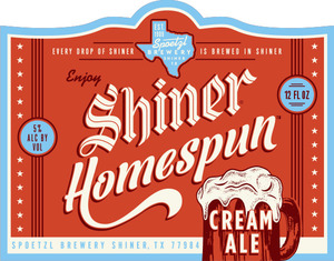 Shiner Homespun August 2016