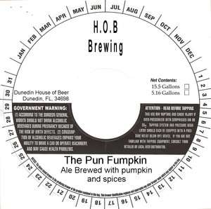 Hob Brewing The Pun Fumpkin