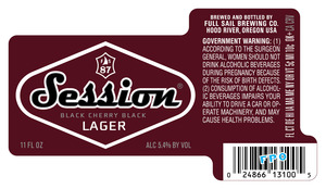 Session Black Cherry Black Lager