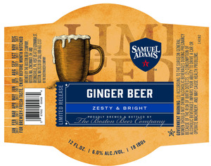 Samuel Adams Ginger Beer August 2016