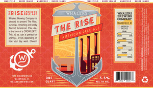 Whalers Brewing Company The Rise August 2016