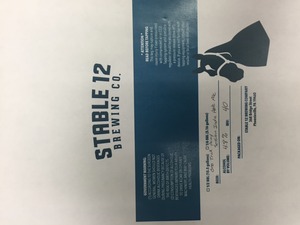 Stable 12 Brewing Company One Trick Pony August 2016