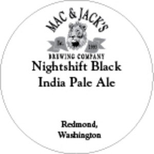 Mac & Jack's Brewing Company Nightshift Black