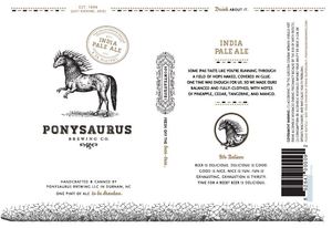 Ponysaurus Brewing Co. India Pale Ale