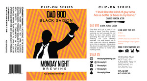 Monday Night Brewing Dad Bod Black Saison