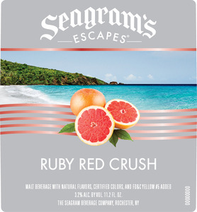 Seagram's Ruby Red Crush August 2016