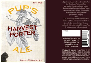 Pup's Harvest Porter